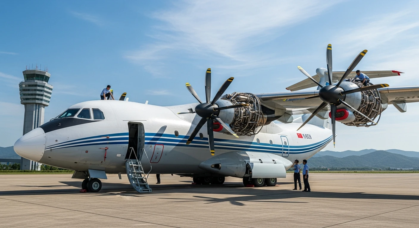 China Tests World's First Heavy-Lift Hydrogen Cargo Plane